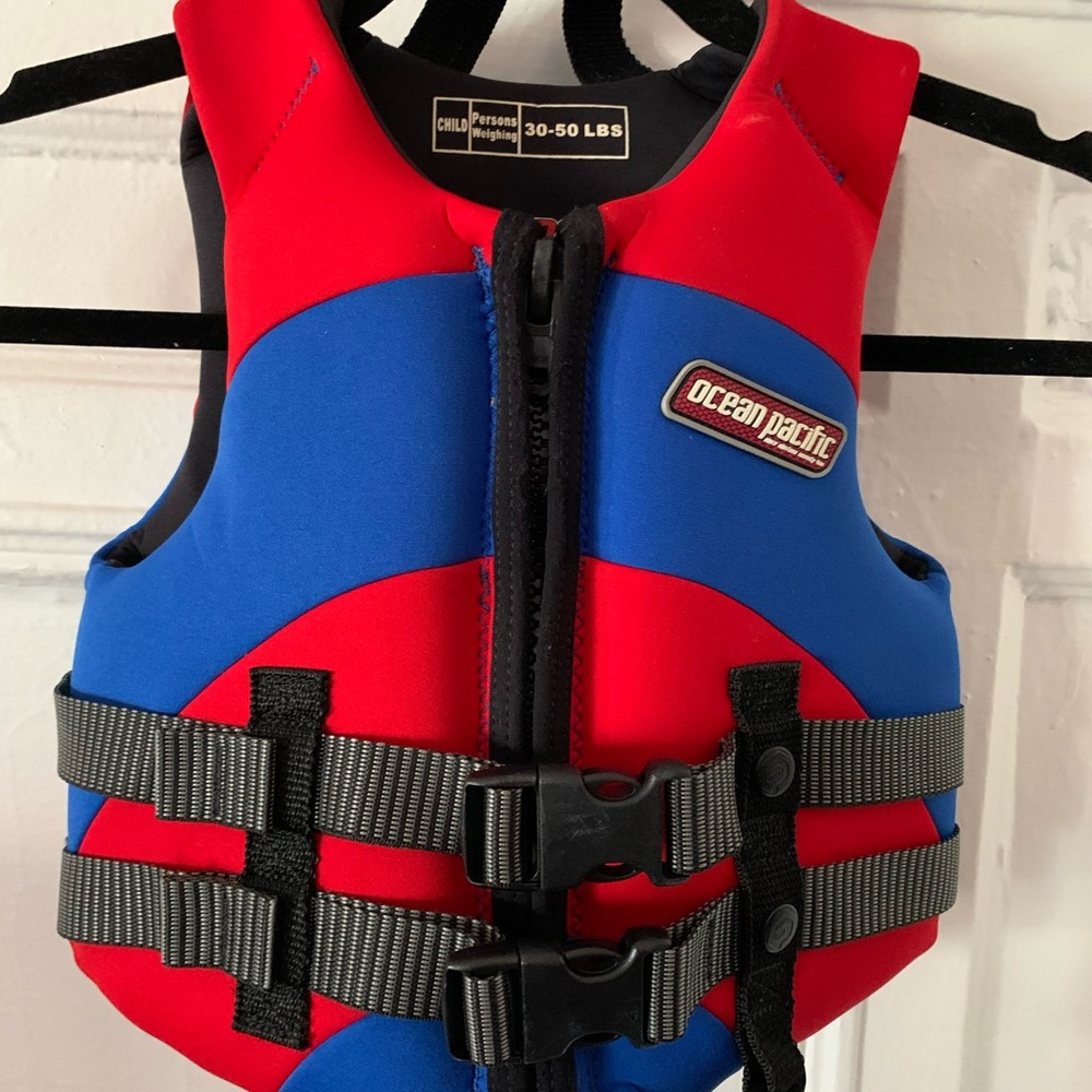 Ocean Pacific Child 30-50 Lbs Life Vest - USCG Approved
